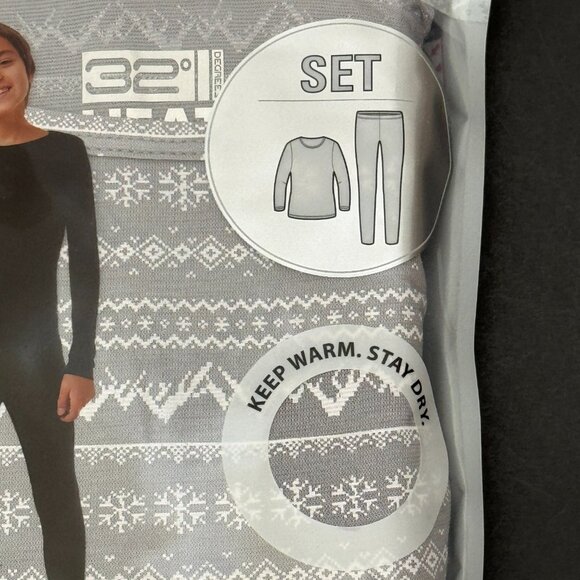 32 Degrees Kids' Gray Heat Set - M (8/10) NWT - Picture 6 of 13